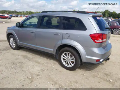 2015 Dodge Journey Sxt VIN 3C4PDCBG5FT665695 фото 4