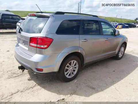 2015 Dodge Journey Sxt VIN 3C4PDCBG5FT665695 фото 5
