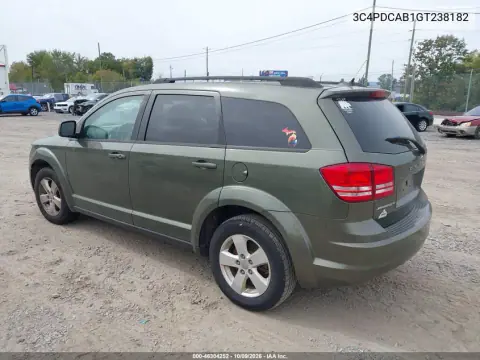 2016 Dodge Journey Se VIN 3C4PDCAB1GT238182 фото 3