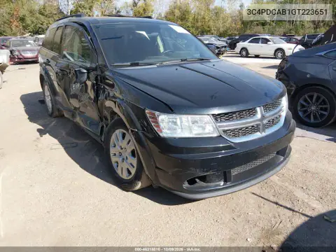 2016 Dodge Journey Se VIN 3C4PDCAB1GT223651 фото 2