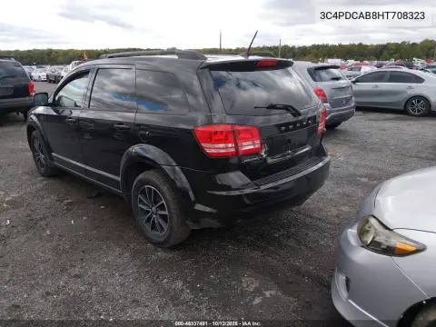 2017 Dodge Journey Se VIN 3C4PDCAB8HT708323 фото 4
