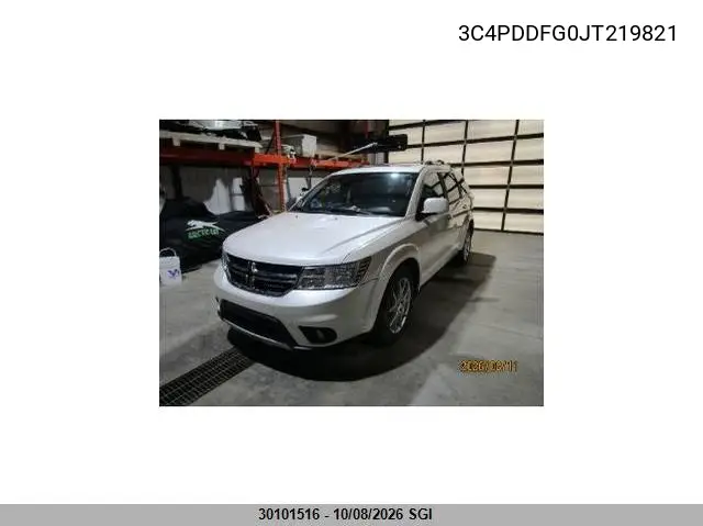2018 Dodge Journey Gt VIN 3C4PDDFG0JT219821 фото 1