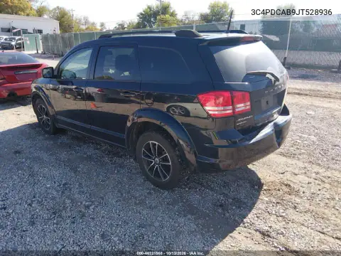 3C4PDCAB9JT528936 — 2018 Dodge Journey, фото 3 с аукциона IAAI, Сзади слева