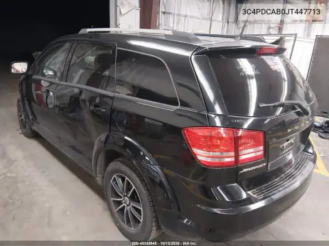3C4PDCAB0JT447713 — 2018 Dodge Journey, фото 3 с аукциона IAAI, Передняя часть