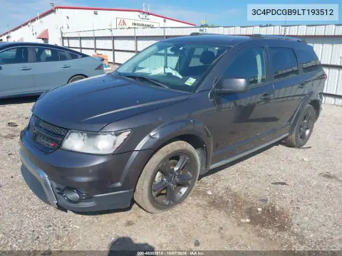2020 Dodge Journey Crossroad VIN 3C4PDCGB9LT193512 фото 3