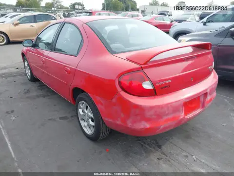 2002 Dodge Neon Sxt VIN 1B3ES56C22D618884 фото 4