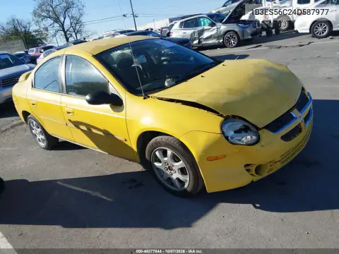 2004 Dodge Neon Sxt VIN 1B3ES56C24D587977 фото 2