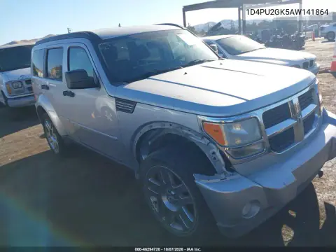 2010 Dodge Nitro Se VIN 1D4PU2GK5AW141864 фото 2