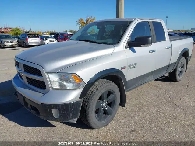 1C6RR7GT9ES279344 — 2014 Dodge RAM 1500 SLT Quad Cab, фото 2 с аукциона IAAI 29.09.2026, Град