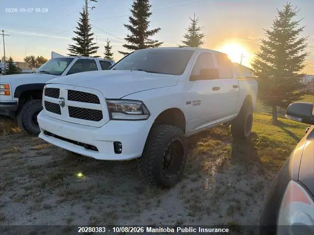 3C6RR7KT2JG148989 — 2018 Dodge RAM 1500 ST Crew Cab, фото 2 с аукциона IAAI 14.10.2026, Угон