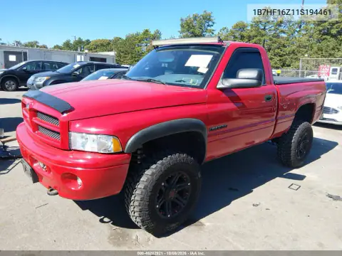 2001 Dodge Ram 1500 St VIN 1B7HF16Z11S194461 фото 3