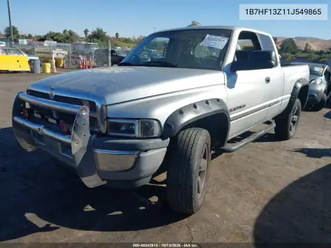 2001 Dodge Ram 1500 St VIN 1B7HF13Z11J549865 фото 2