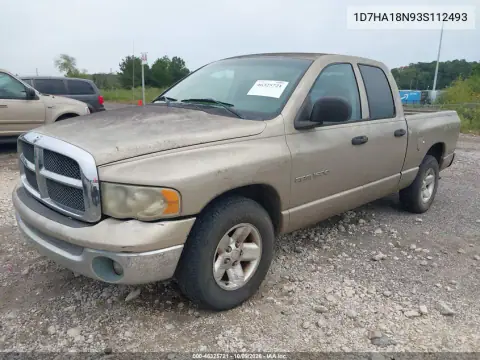 2003 Dodge Ram 1500 Slt/Laramie/St VIN 1D7HA18N93S112493 фото 3