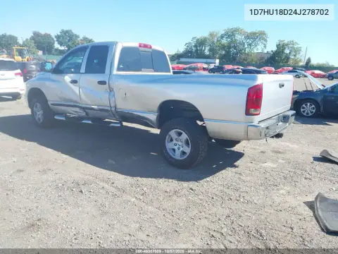 2004 Dodge Ram 1500 Slt/Laramie VIN 1D7HU18D24J278702 фото 4