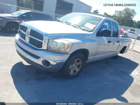 2006 Dodge Ram 1500 Slt VIN 1D7HA18N86J208092 фото 3