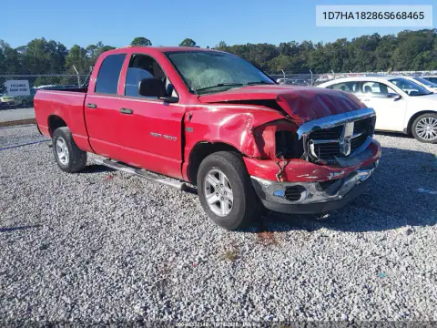 1D7HA18286S668465 — 2006 Dodge RAM, Передняя часть, фото до ремонта