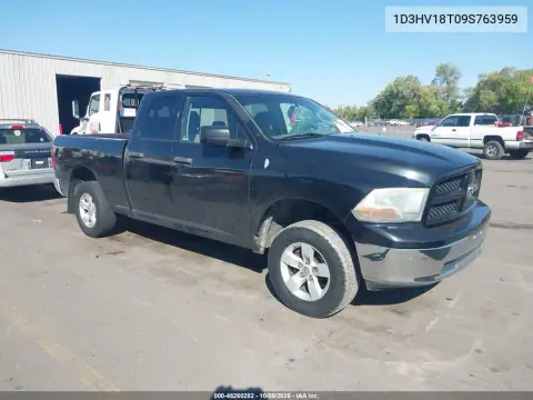 1D3HV18T09S763959 — 2009 Dodge RAM, Передняя часть, фото до ремонта