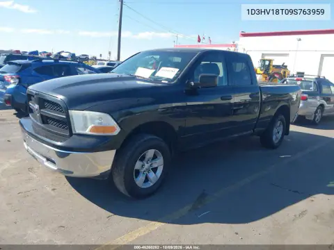 2009 Dodge Ram 1500 Slt/Sport VIN 1D3HV18T09S763959 фото 2