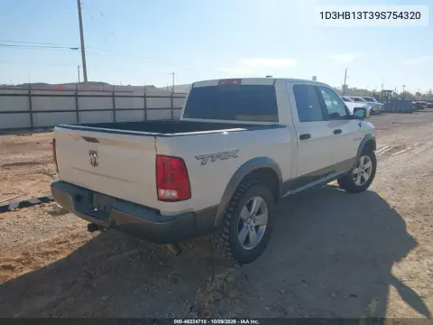 2009 Dodge Ram 1500 Slt/Sport/Trx VIN 1D3HB13T39S754320 фото 4