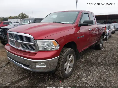 2010 Dodge Ram 1500 Slt/Sport/Trx VIN 1D7RV1GT3AS257907 фото 3