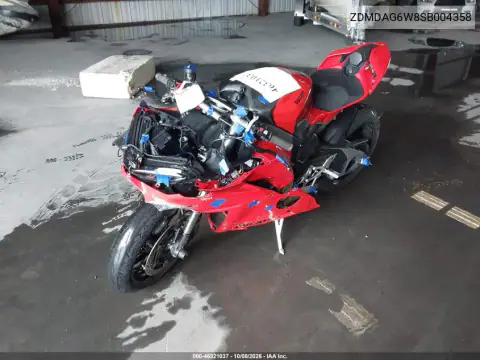2025 Ducati Panigale V4/V4S VIN ZDMDAG6W8SB004358 фото 2