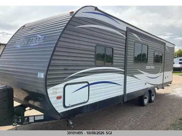 4YDT27923J8920354 — 2018 Dutchman Aspen Trail, Град (Hail), фото до ремонта