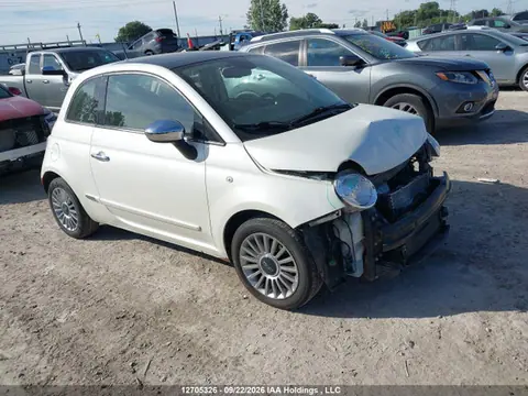 3C3CFFCR4ET190019 — 2014 Fiat 500 Lounge, Передняя часть (Front), фото до ремонта