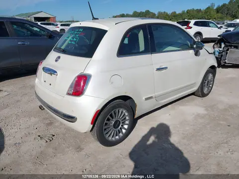 2014 Fiat 500 LOUNGE VIN 3C3CFFCR4ET190019 фото 4
