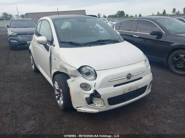3C3CFFBR9ET293258 — 2014 Fiat 500 Sport, Правый бок (Right Side), фото до ремонта