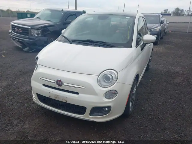 3C3CFFBR9ET293258 — 2014 Fiat 500 Sport, фото 2 с аукциона IAAI 14.10.2026, Правый бок