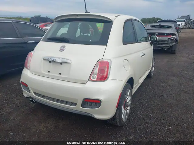 3C3CFFBR9ET293258 — 2014 Fiat 500 Sport, фото 4 с аукциона IAAI 14.10.2026, Правый бок