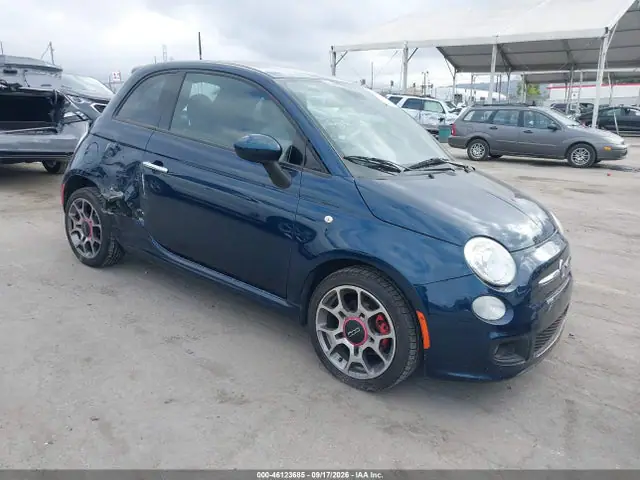 3C3CFFBR4FT624796 — 2015 Fiat 500 Sport, Задняя часть справа (Right Rear), фото до ремонта