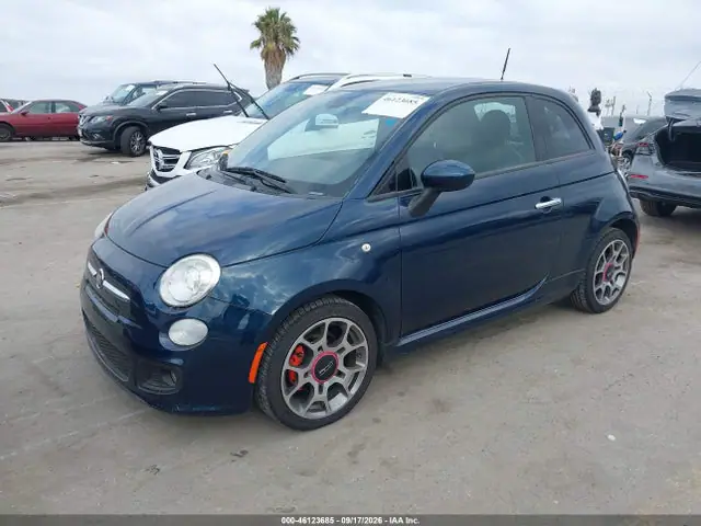 3C3CFFBR4FT624796 — 2015 Fiat 500 Sport, фото 2 с аукциона IAAI 30.09.2026, Задняя часть справа