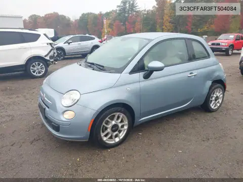 3C3CFFAR3FT504084 — 2015 Fiat 500, фото 3 с аукциона IAAI, Сзади слева