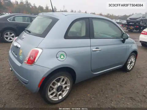 3C3CFFAR3FT504084 — 2015 Fiat 500, фото 5 с аукциона IAAI, Сзади слева