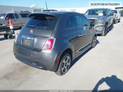 2017 Fiat 500E Battery Electric VIN 3C3CFFGEXHT620891 фото 4