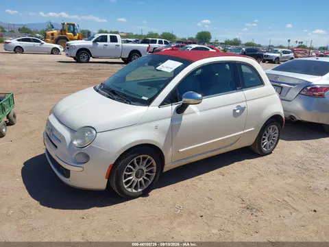 2015 Fiat 500c Lounge VIN 3C3CFFER6FT558845 фото 2