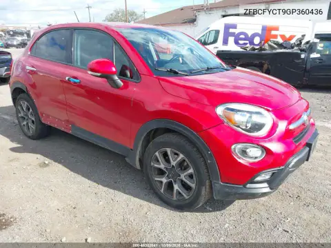 ZFBCFYCT9GP360436 — 2016 Fiat 500X, Левая сторона, фото до ремонта