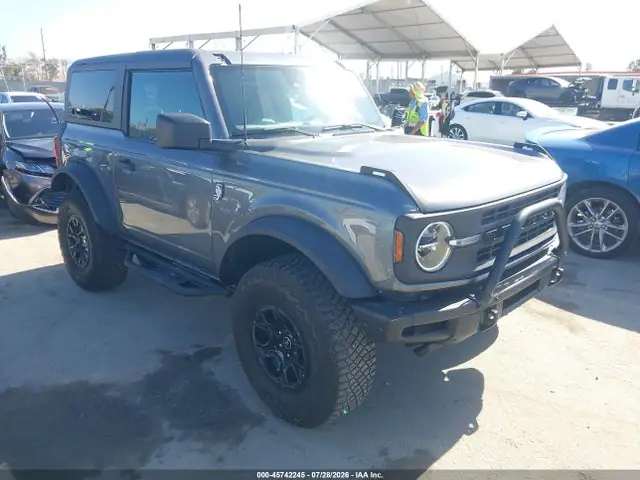 1FMDE5CP5PLB39652 Ford Bronco Black Diamond 2023 — повреждение Задняя часть, фото до ремонта