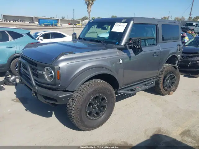 1FMDE5CP5PLB39652 — 2023 Ford Bronco Black Diamond, фото 2 с аукциона IAAI 14.10.2026, Задняя часть