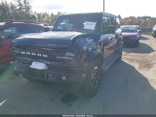 1FMDE8BH4TLA40360 — 2026 Ford Bronco Outer Banks, фото 2 с аукциона IAAI 30.09.2026, Передняя часть