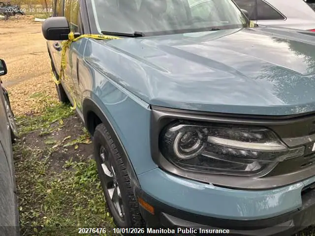 2021 Ford Bronco Sport Badlands VIN 3FMCR9D96MRA29844 фото 2