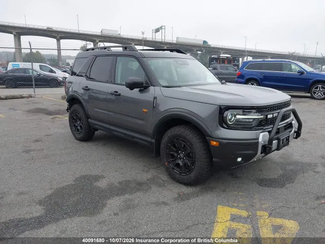 2025 Ford Bronco Sport Badlands VIN 3FMCR9DA0SRF18926 фото 1