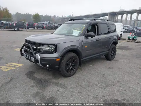 2025 Ford Bronco Sport Badlands VIN 3FMCR9DA0SRF18926 фото 2