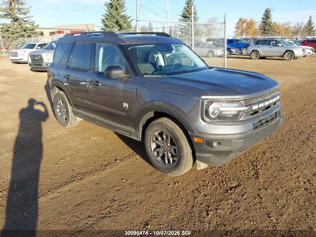 3FMCR9B62MRB26628 — 2021 Ford Bronco Sport Big Bend, Град (Hail), фото до ремонта