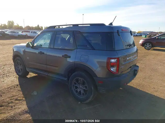 3FMCR9B62MRB26628 — 2021 Ford Bronco Sport Big Bend, фото 3 с аукциона IAAI 14.10.2026, Град
