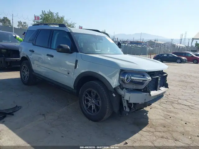 3FMCR9B65MRA58437 — 2021 Ford Bronco Sport Big Bend, Левый бок (Left Side), фото до ремонта
