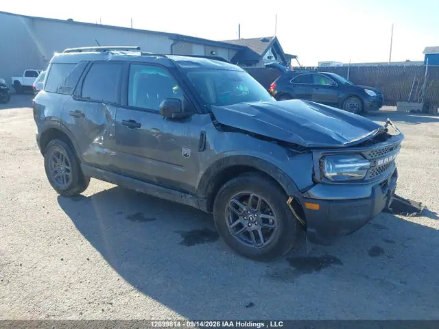 3FMCR9BN2SRE12712 — 2025 Ford Bronco Sport Big Bend, Roll Over, фото до ремонта