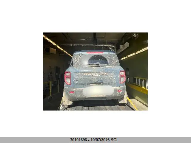 3FMCR9BN0SRE68390 — 2025 Ford Bronco Sport Big Bend, фото 3 с аукциона IAAI 14.10.2026, Передняя часть