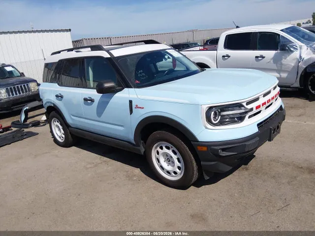2023 Ford Bronco Sport Heritage VIN 3FMCR9G67PRD02523 фото 1